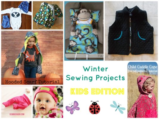 Winter Sewing Projects: Kids Edition