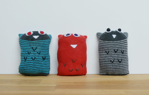 Collection of sock owls