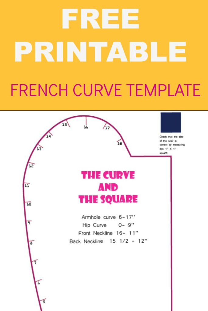 French Curve Printable Template On The Cutting Floor Printable Pdf 
