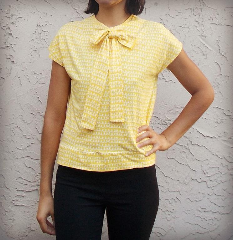 SEWING PATTERN:  The Necktie Top