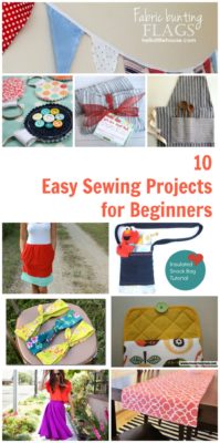 10 Easy Sewing Projects for Beginners