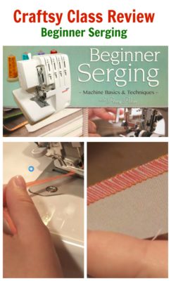 Craftsy Class Review Beginner Serging by Amy Alan