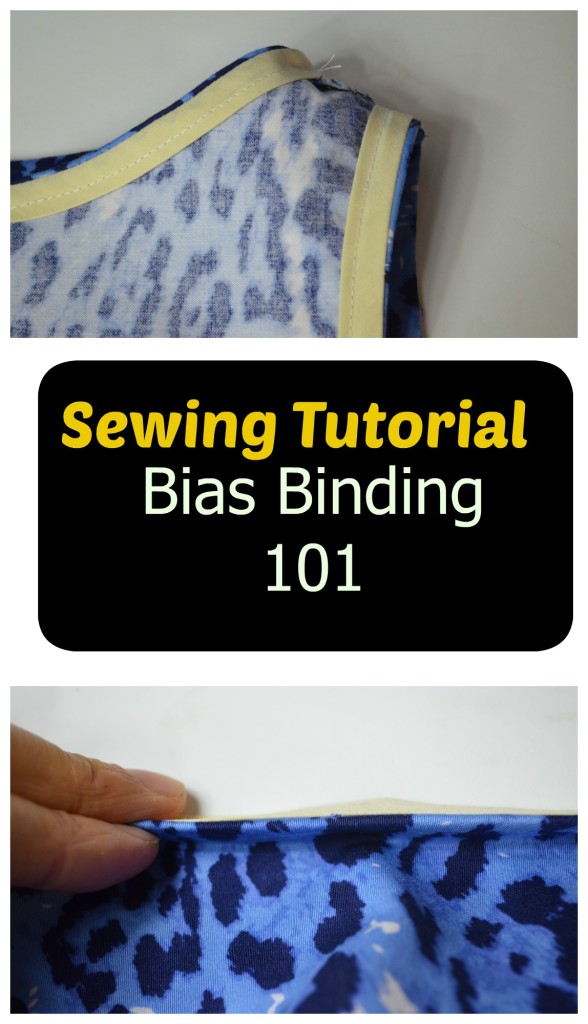 Sewing tutorial bias binding 101