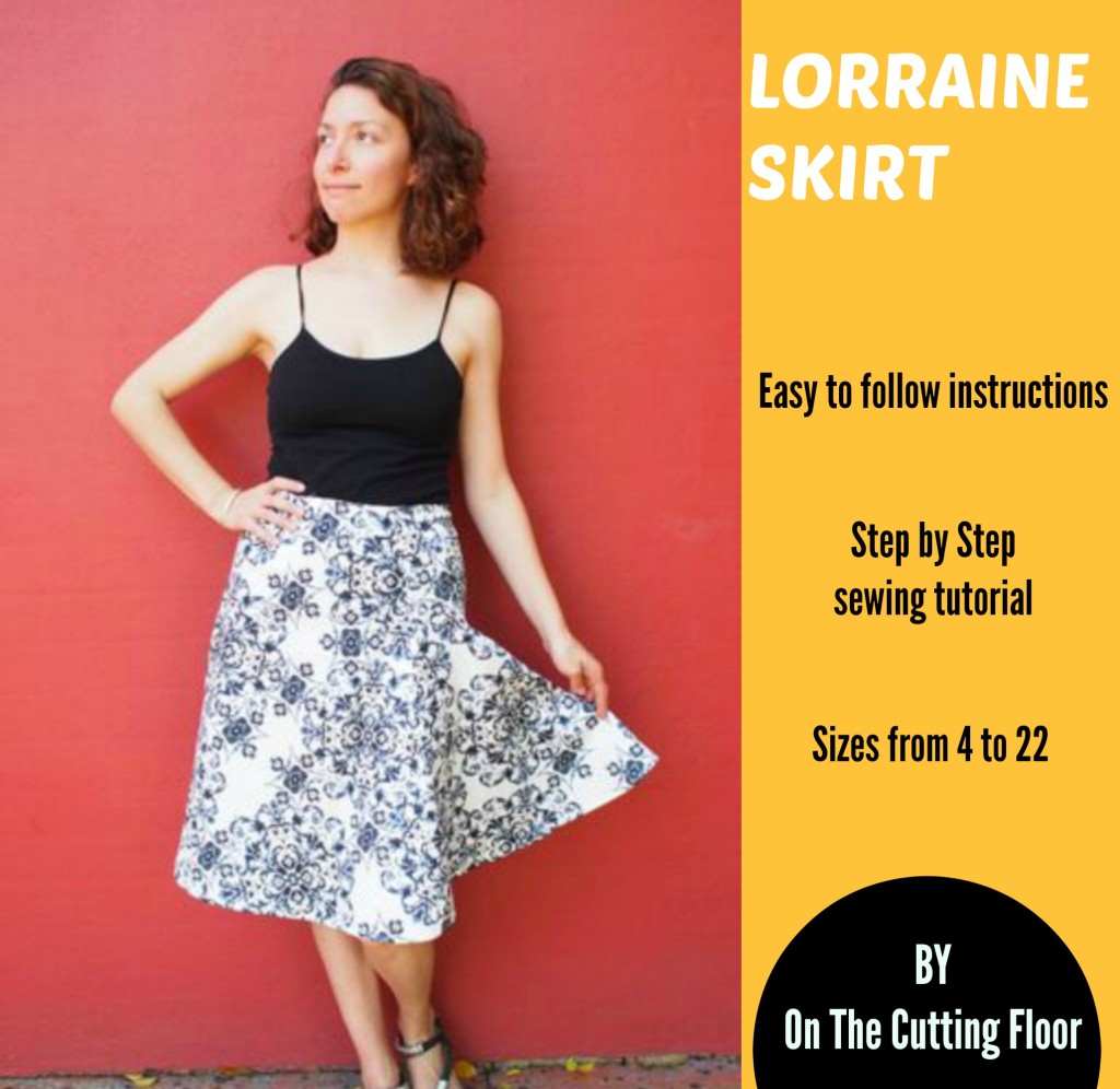 New Pattern for Sale: The Lorraine Skirt