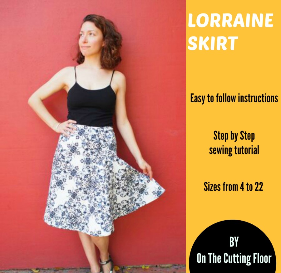 New Pattern for Sale: The Lorraine Skirt | On the Cutting Floor ...