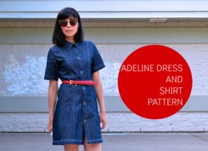 NEW PATTERN RELEASE: Adeline Dress shirt pattern