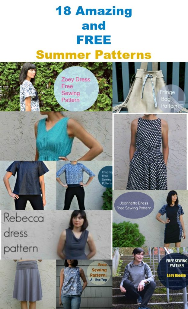 From the Archives: 18 Free summer patterns | | On the Cutting Floor ...