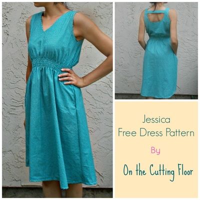 FREE SEWING PATTERN: Jessica dress