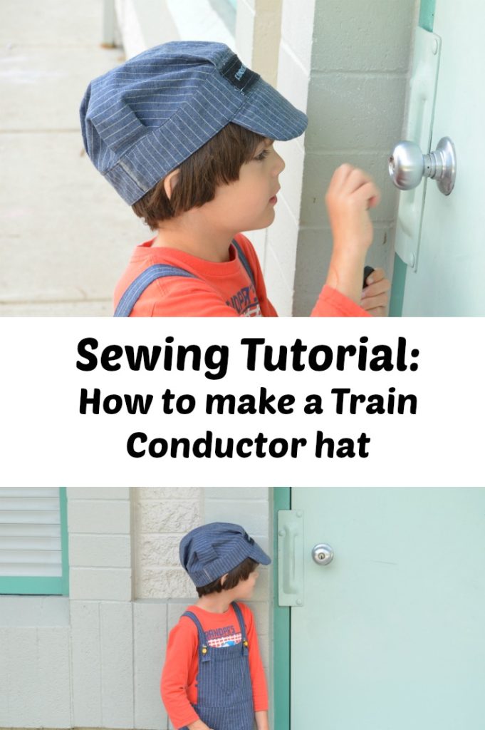Train conductor hat tutorial