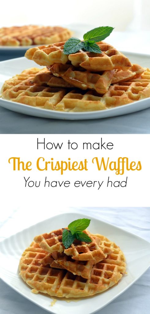 How to Make the Crispiest Waffles 