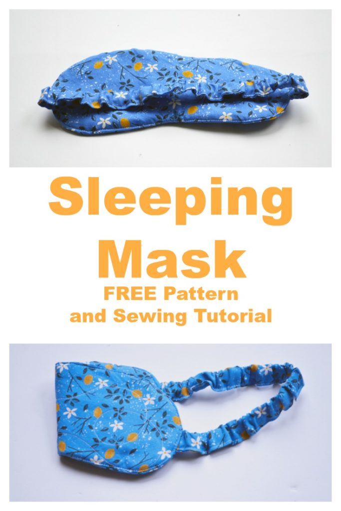 Sleeping Mask Sewing Tutorial