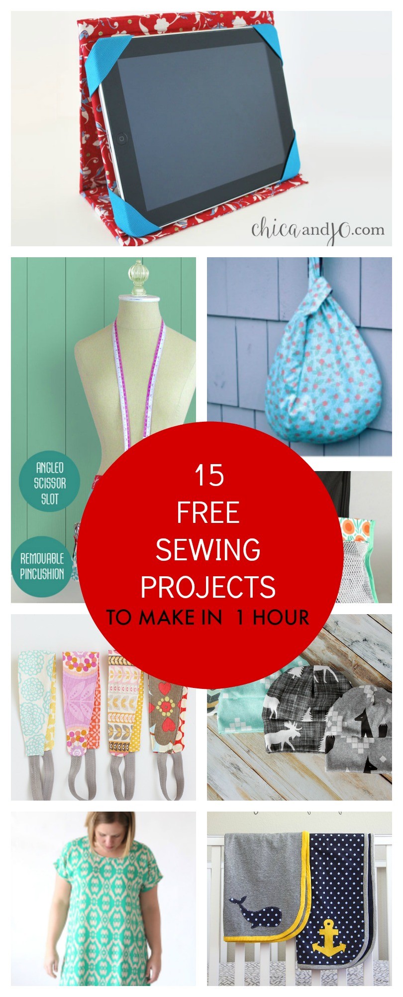 15 Free Sewing Projects to Make in Less Than an Hour | | On the Cutting ...