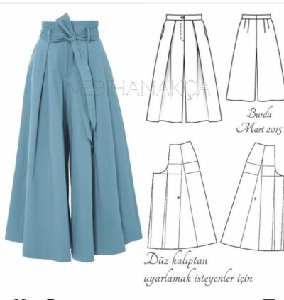 FREE PATTERN ALERT: 15+ Pants and Skirts Sewing Tutorials - On the ...