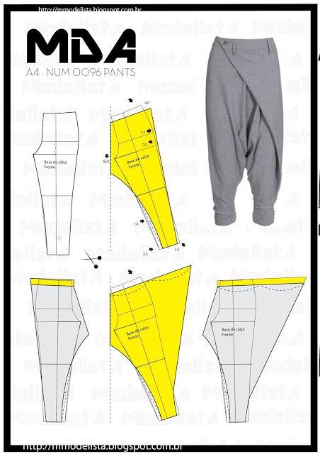 A4 NUMERO 96 PANTS-01-03  On the Cutting Floor: Printable pdf