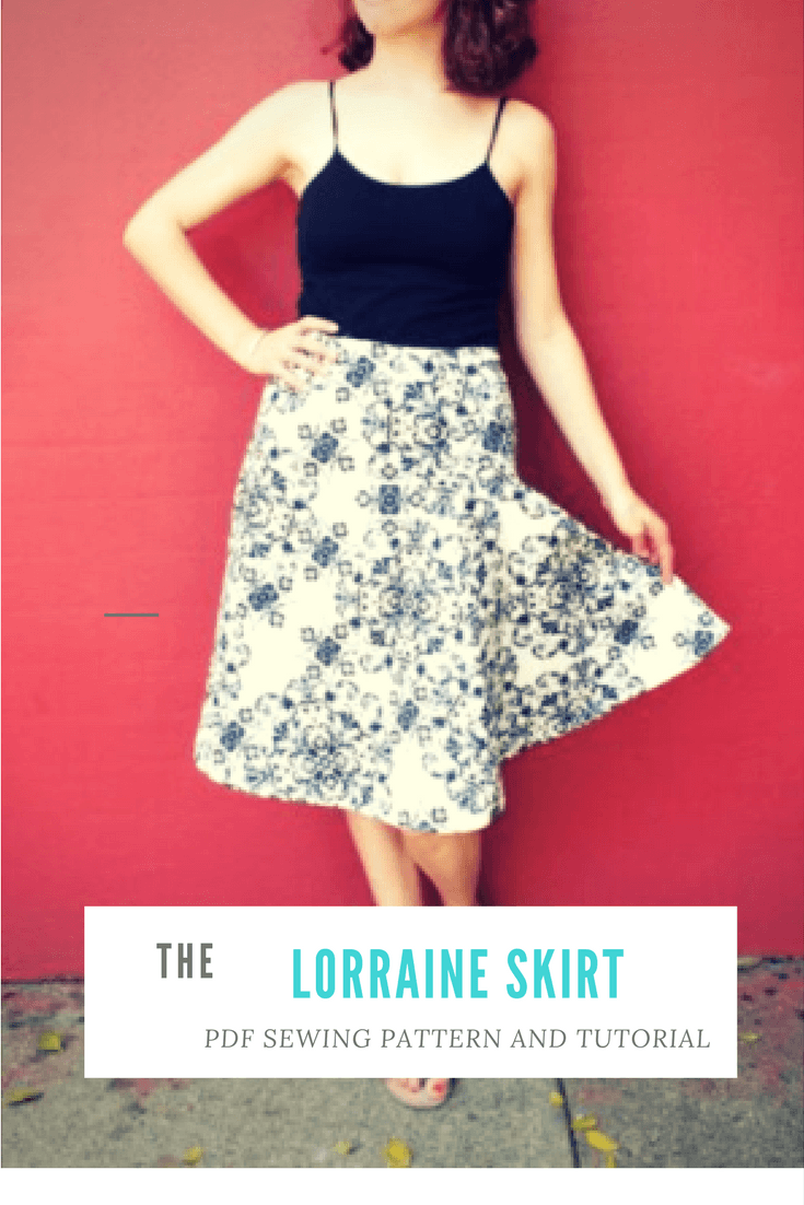 New Pattern for Sale: The Lorraine Skirt | On the Cutting Floor ...