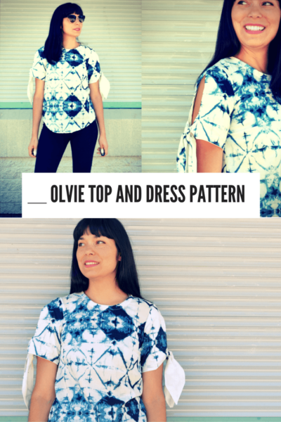 Introducing the Olvie Top and Dress Pattern (fully graded) | On the ...