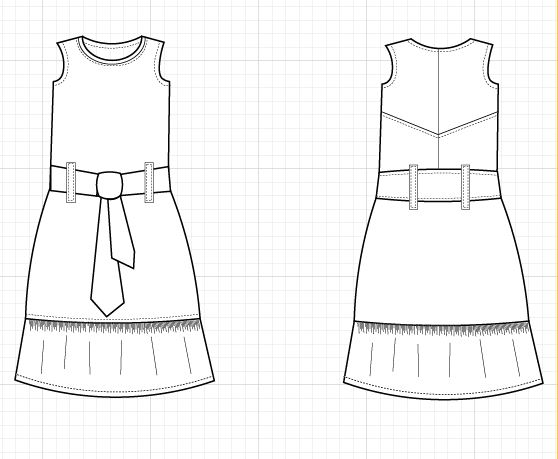 Maddison Teens Dress Sewing Pattern Multi-Size – Essentials Patterns –  Style Arc