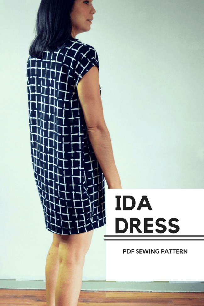 NEW PATTERN FOR SALE: Ida Dress Pattern | On the Cutting Floor ...