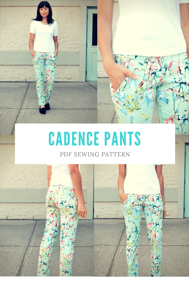 NEW PATTERN FOR SALE: The Cadence Pants | On the Cutting Floor ...