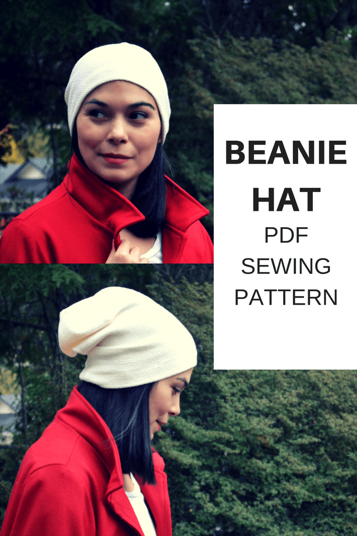 Beanie Hat Free Sewing Pattern