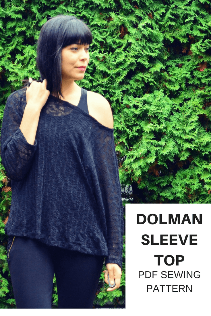FREE PATTERN ALERT: The Dolman Sleeve Pattern | On the Cutting Floor ...