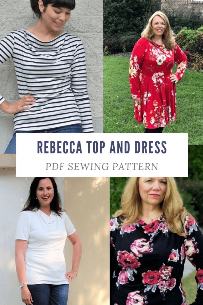 FREE SEWING PATTERN: Rebecca Dress | On the Cutting Floor: Printable ...