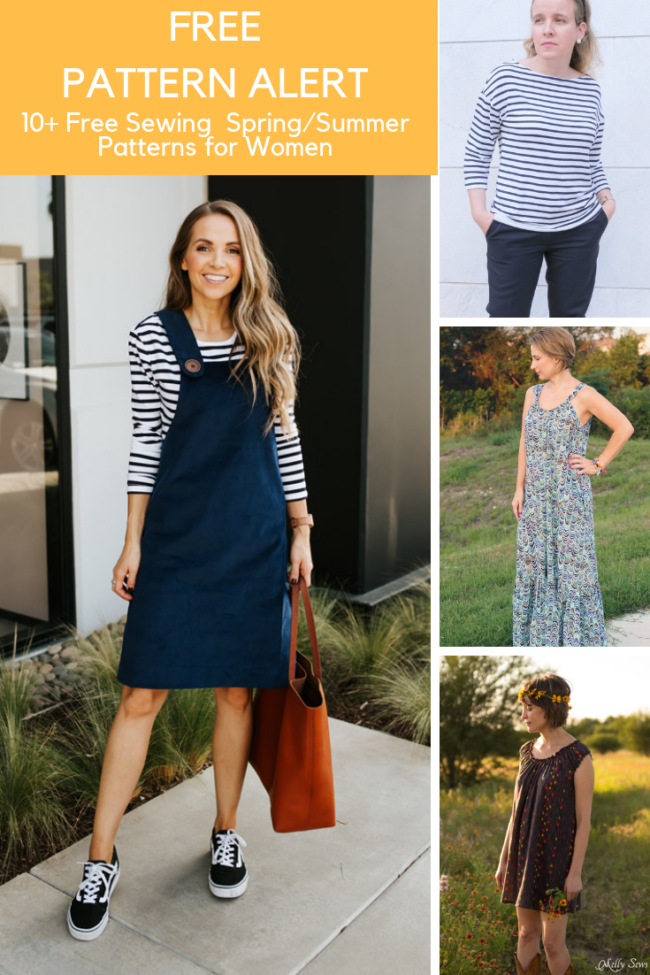 10+ Free Sewing Spring/Summer outfits for Women - On the Cutting Floor ...