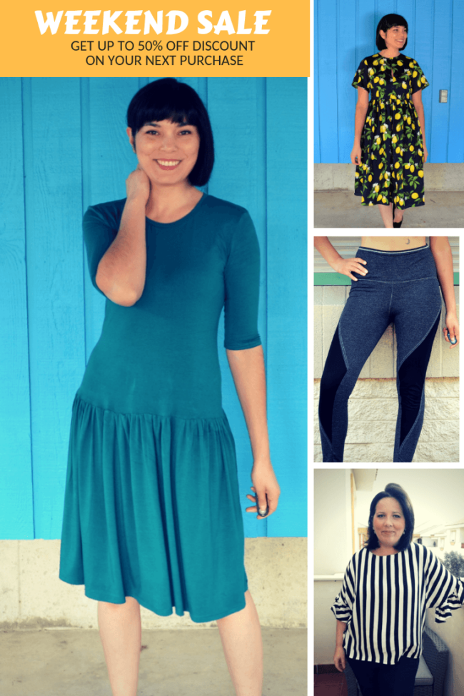 STORE WIDE SALE: Purchase any PDF sewing pattern and fabric with up to ...