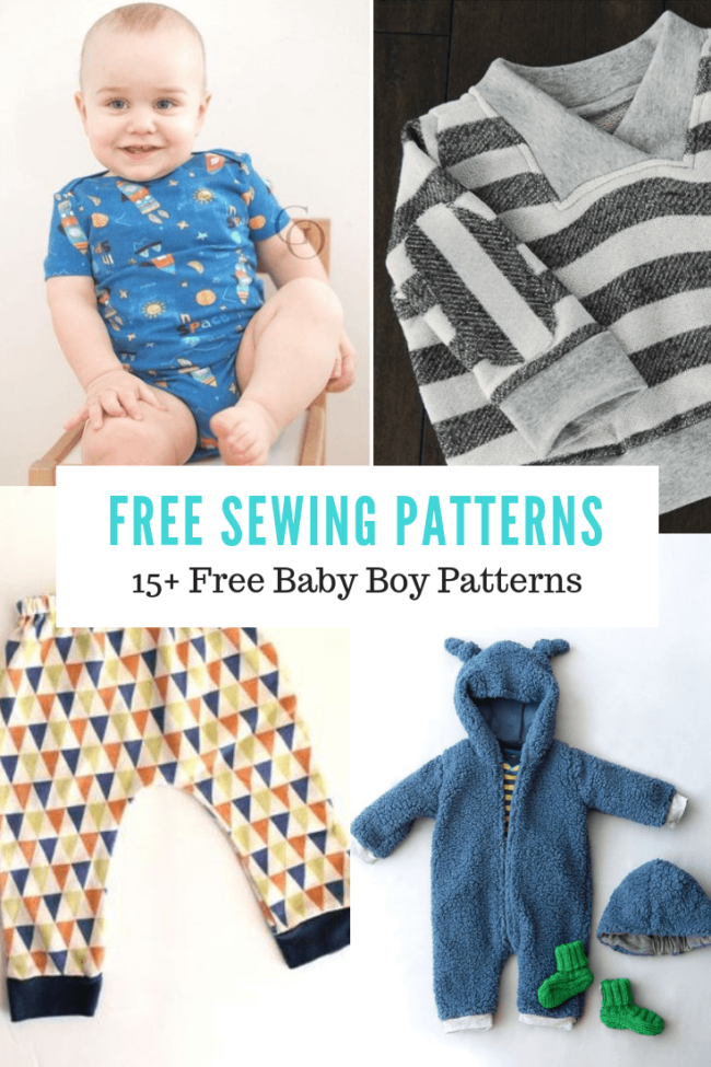 FREE PATTERN ALERT:15+ Free Baby Boy Patterns | On the Cutting Floor ...