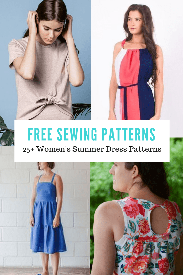 FREE PATTERN ALERT:25+ Free Women's Summer Dress Patterns | On the ...