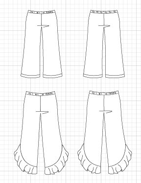 The Lione Pants PDF sewing pattern and sewing tutorial