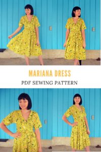MARIANA DRESS PDF SEWING PATTERN