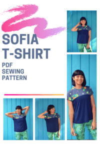 NEW PATTERN FOR SALE: Sofia Knit Top PDF sewing pattern