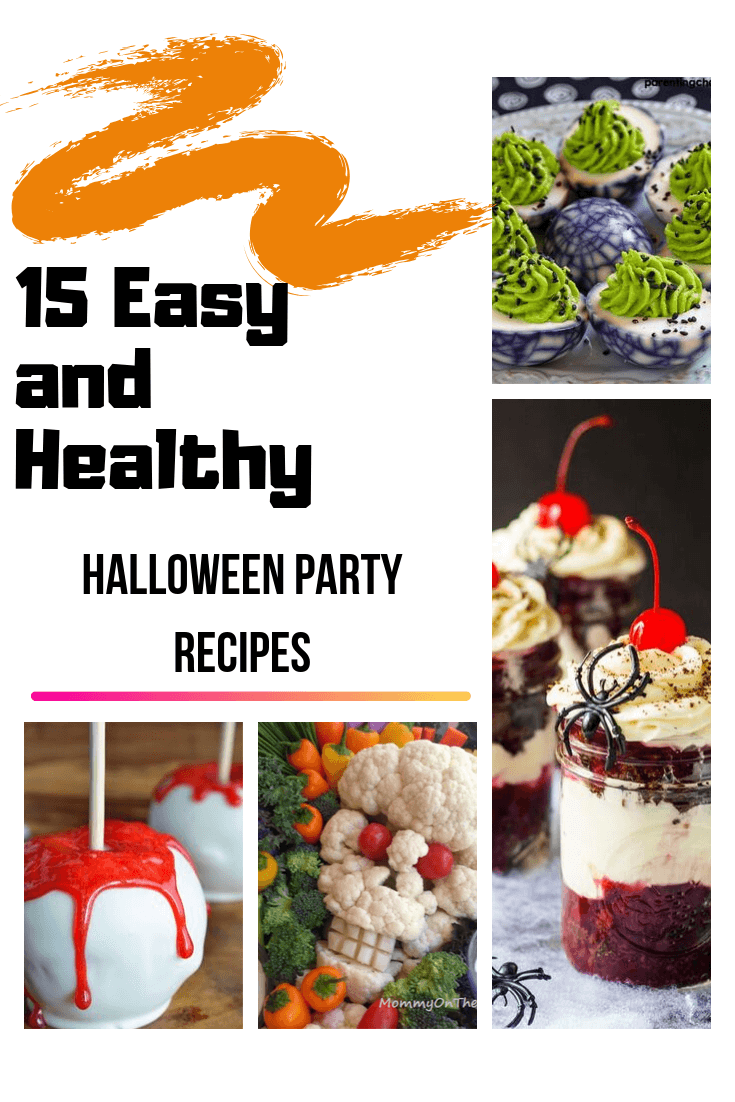 15 Easy and Healthy Halloween Party Recipes