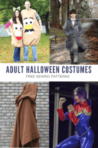 15+ ADULT HALLOWEEN COSTUMES: Free sewing patterns