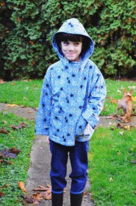 MAXWELL RAINCOAT FOR KIDS PDF SEWING PATTERN AND SEWING TUTORIAL