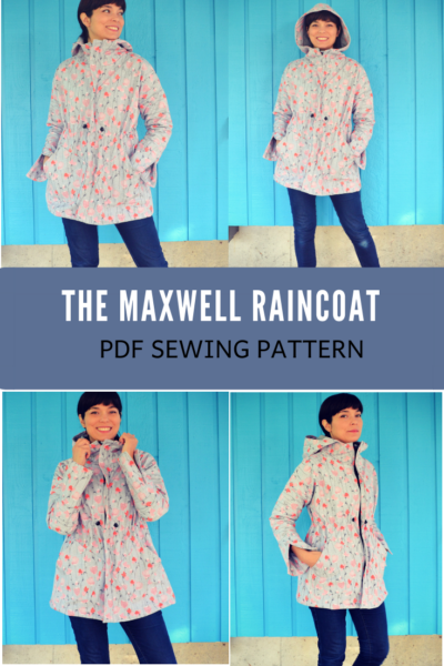 NEW PATTERN FOR SALE: The Maxwell Raincoat and Jacket pdf sewing ...