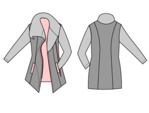 DENISSE JACKET PDF SEWING PATTERN AND SEWING TUTORIAL FOR WOMEN