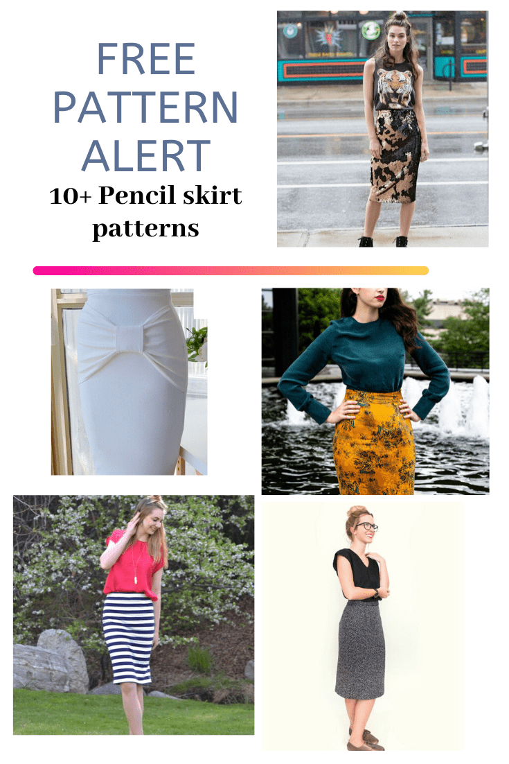 FREE PATTERN ALERT: 10+ Free Pencil Skirt Patterns