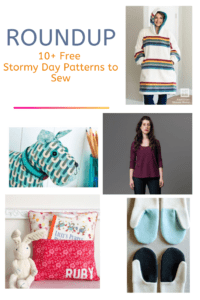 FREE PATTERN ALERT: 10+ Free Stormy Day Patterns to Sew