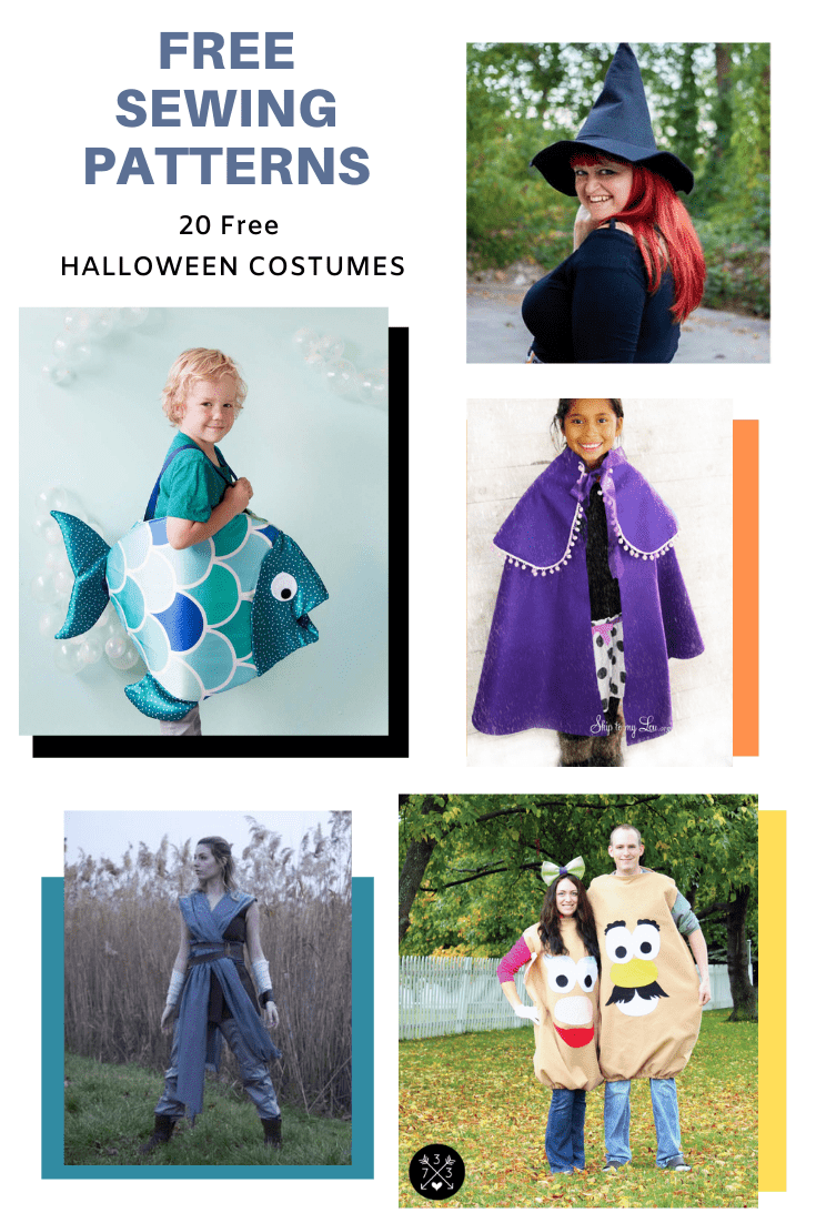 20+ HALLOWEEN COSTUMES: | On the Cutting Floor: Printable pdf sewing ...