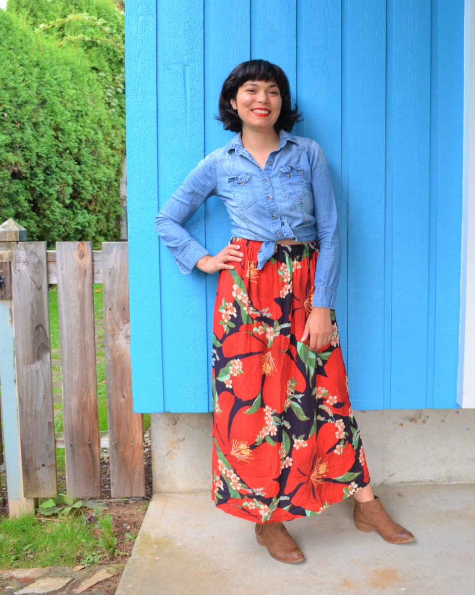 Free Skirt Pattern | On the Cutting Floor: Printable pdf sewing ...