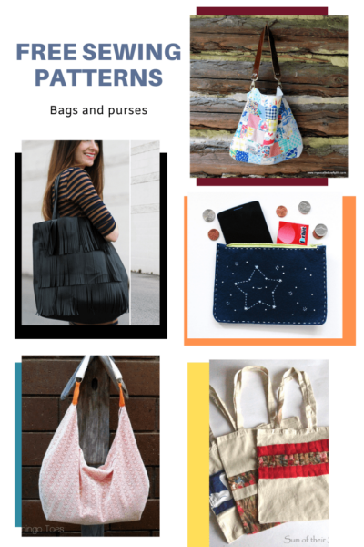 FREE SEWING PATTERNS: Bag and purses | On the Cutting Floor: Printable ...