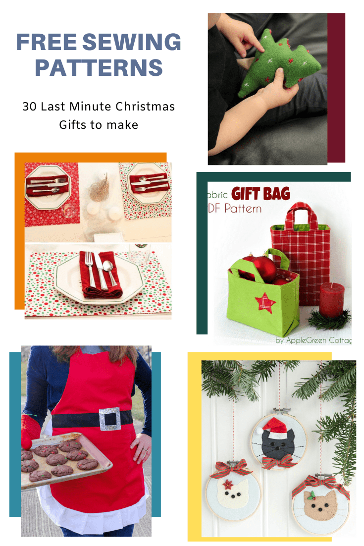 20+ Easy Diy Christmas Gifts To Sew (This Christmas!) - AppleGreen Cottage