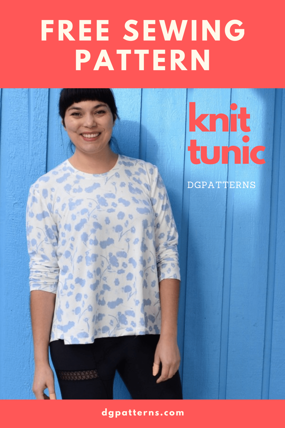 FREE KNIT TUNIC FOR WOMEN PDF PATTERN | On the Cutting Floor: Printable ...