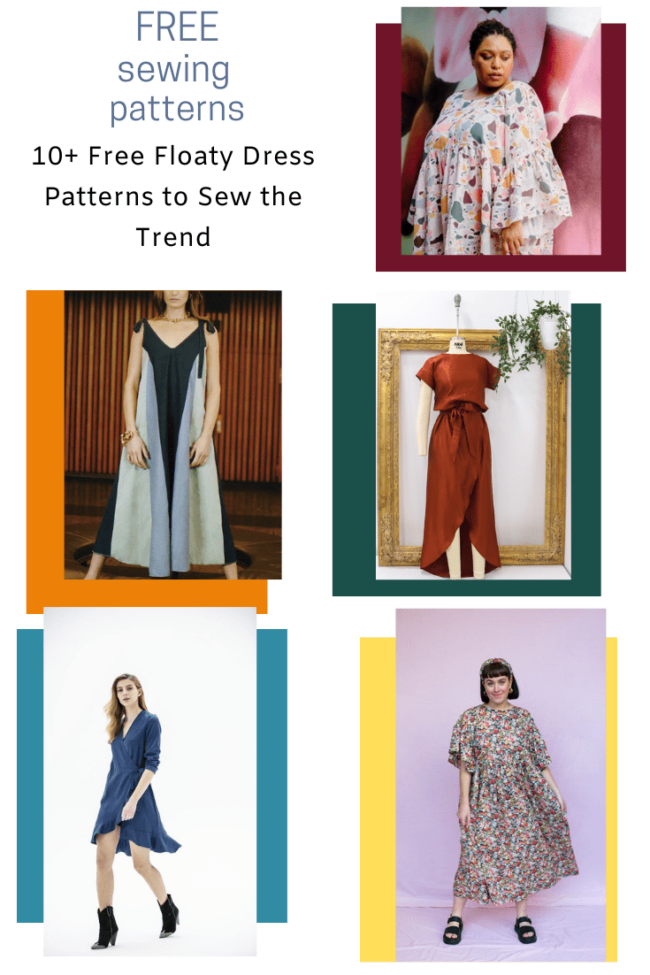 FREE PATTERN ALERT: 10+ Free Floaty Dress Patterns to Sew the Trend ...