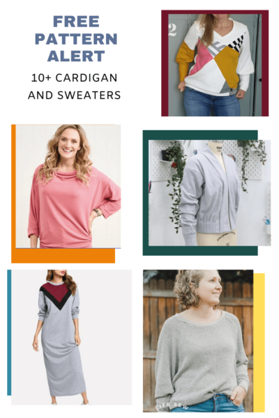 FREE PATTERN ALERT: 10+ Cardigans and sweaters | On the Cutting Floor ...