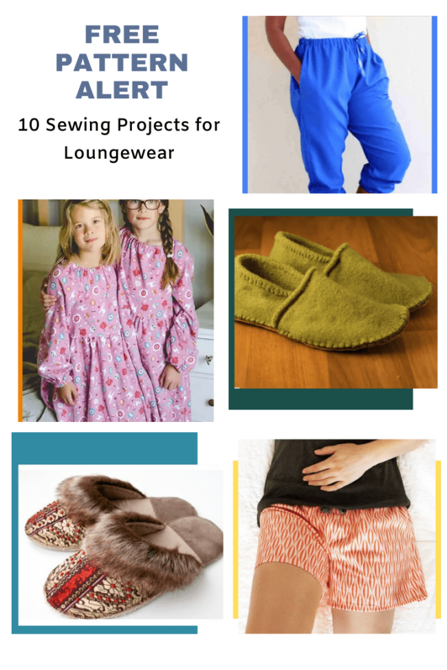 FREE PATTERN: 10 Sewing Projects for Loungewear | On the Cutting Floor ...