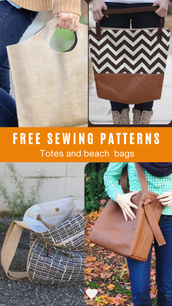 ROUNDUP: Totes and Beach bag | On the Cutting Floor: Printable pdf ...